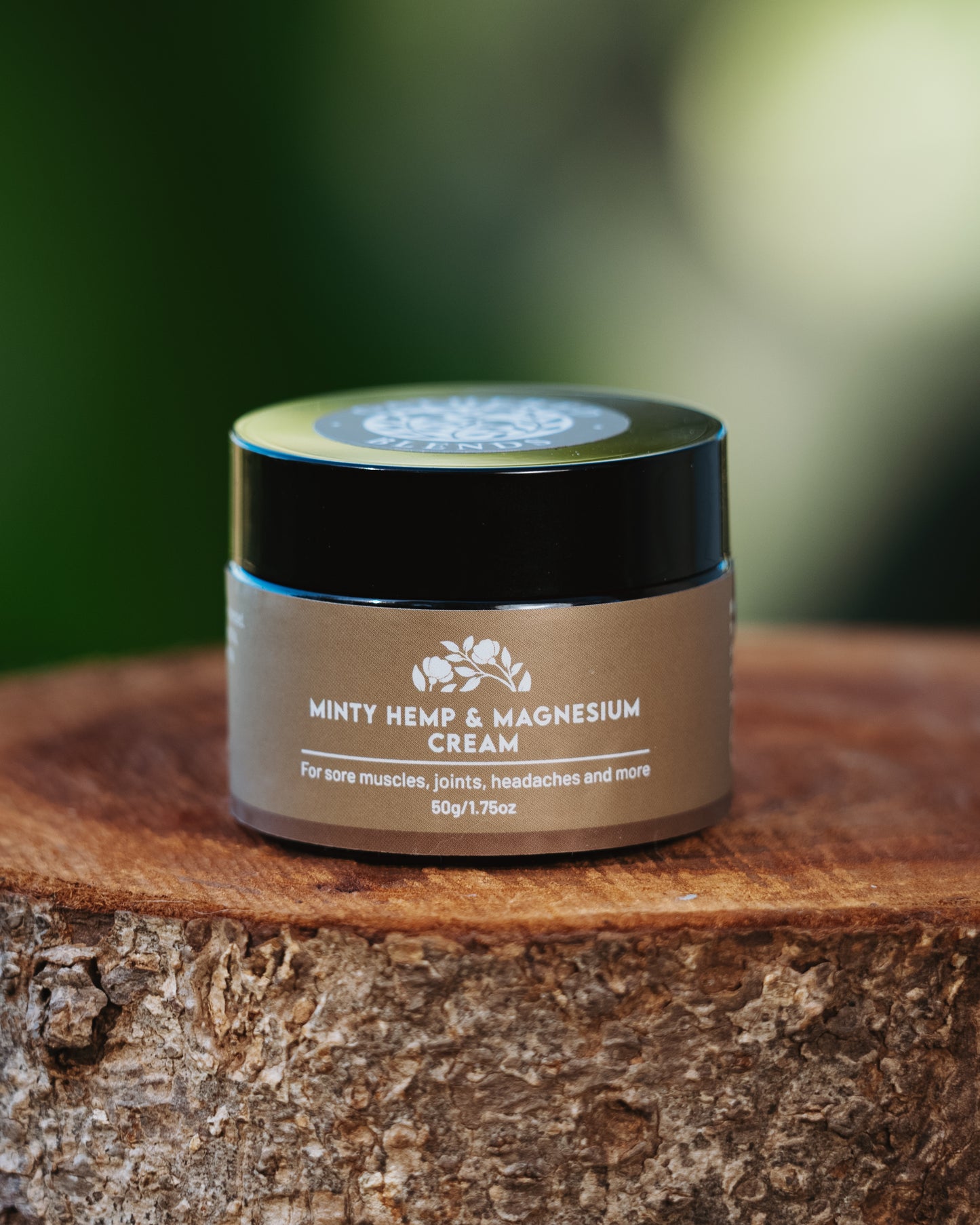 Gathered Blends Minty Hemp and Magnesium Cream 50g